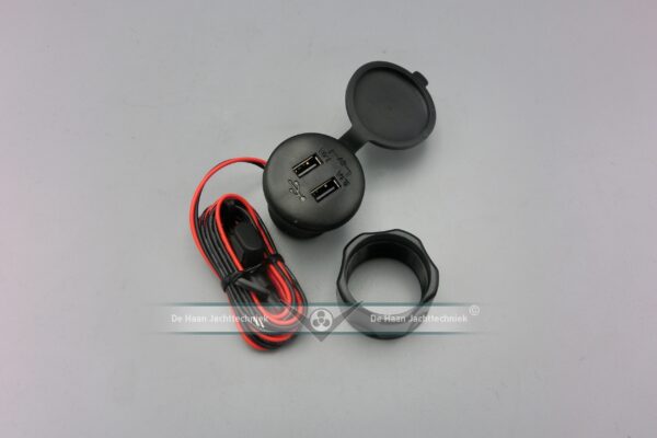 DUBBELE USB POORT LADER